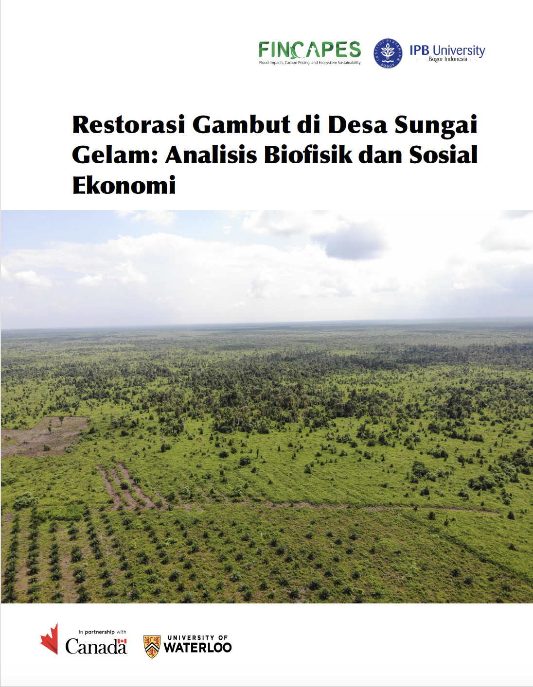 Restorasi Gambut di Desa Sungai Gelam: Laporan Analisis Biofisik dan Sosial Ekonomi